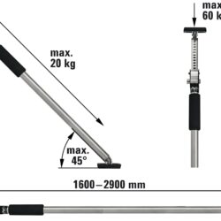 Bessey podupirač za ploče ST290