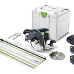 Festool baterijska uranjajuča kružna pila HKC 55 Li 5,2  EBI-Set-SCA-FSK 420