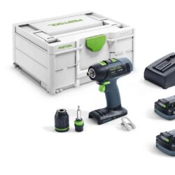 Festool baterijski zavijač/bušilica T 18+3 HPC 4,0 I-Plus