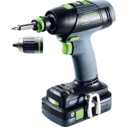 Festool baterijski zavijač/bušilica T 18+3 HPC 4,0 I-Set