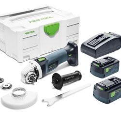 Festool baterijska kutna brusilica AGC 18-125 Li 5,0 EBI-Plus