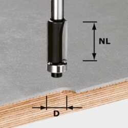 Festool glodala za obrezivanje rubova HW S8 D12,7/NL25