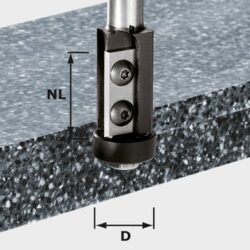 Festool glodalo za mineralne materijale sa izmjenjivim nožićima HW S12 D21/30WM