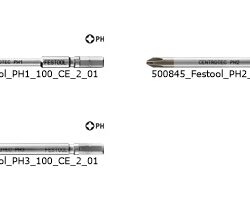 Festool bit PH 100 mm Centrotec