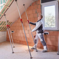 Bessey teleskopski podupirač za ploče sa pumpom na ručki STE