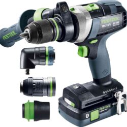 Festool baterijska udarna bušilica QUADRIVE TPC 18/4 18/4 5,0/4,0 I-Set/XL