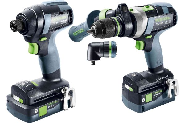 Festool set imp. zavijač i bušilica baterijski TID 18 5,0/4,0-Set TPC 18/4