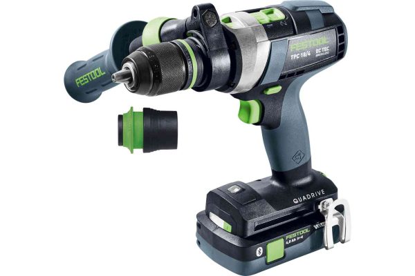 Festool baterijski zavijač/bušilica QUADRIVE TPC 18/4 I-Basic