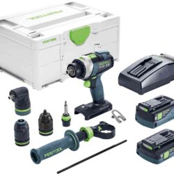 Festool baterijski zavijač/bušilica QUADRIVE TPC 18/4 5,2/4,0 I-Set/XL