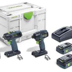 Festool Baterijski zavijač/bušilica TID 18 HPC 4,0 I-Set T18