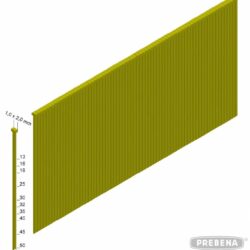 Prebena pocinčani čavli obloženi smolom J40CNKHA (5.000 kom)