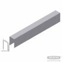 Prebena pocinčani ulošci 1M-A za klamerice  6mm