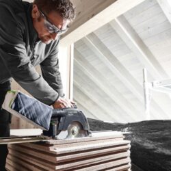 Festool baterijska uranjajuča kružna pila HKC 55 Li 5,0  EBI-Set-FSK 420