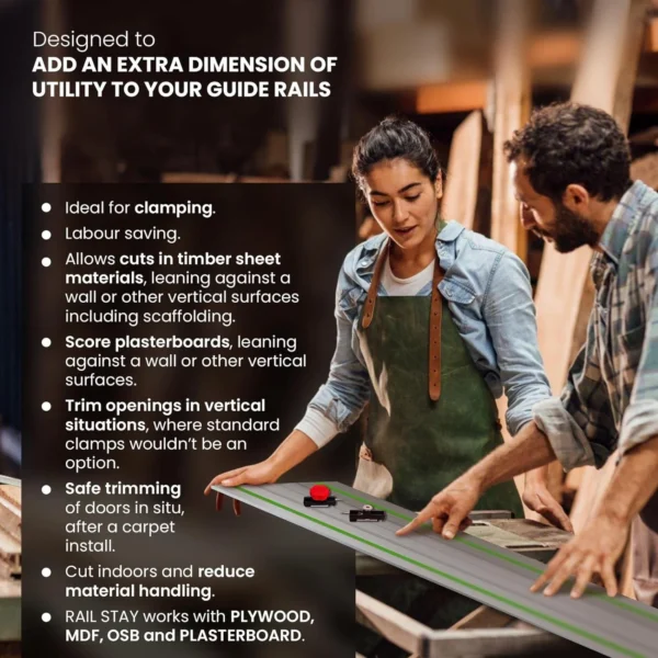 Univerzalna vodilica za vodoravnu ili okomitu montažu - Six Pence Industries